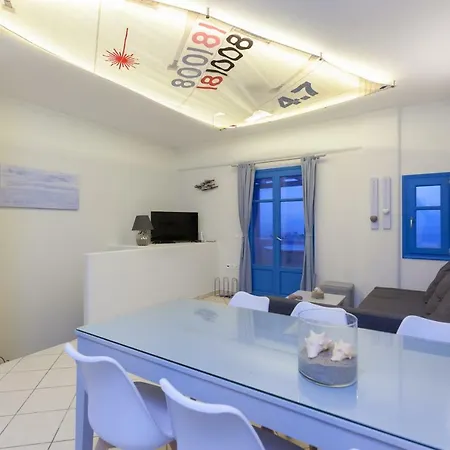 Just Blue With Amazing Sea Views In Piso Livadi