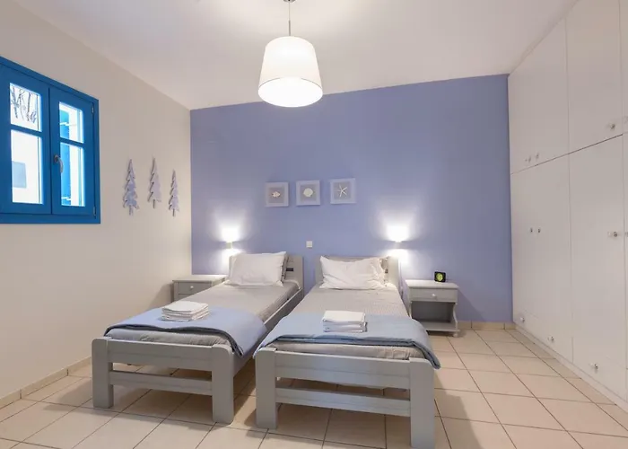 Just Blue With Amazing Sea Views In * Piso Livadi